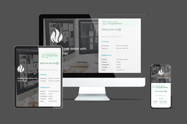 Market Operating Landing Page Thumbnail