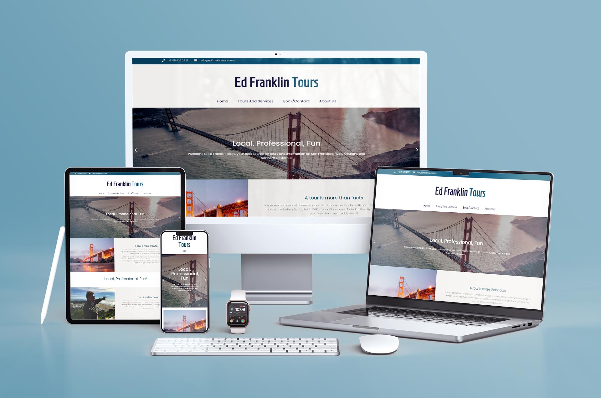 Ed Franklin Tours WordPress Development