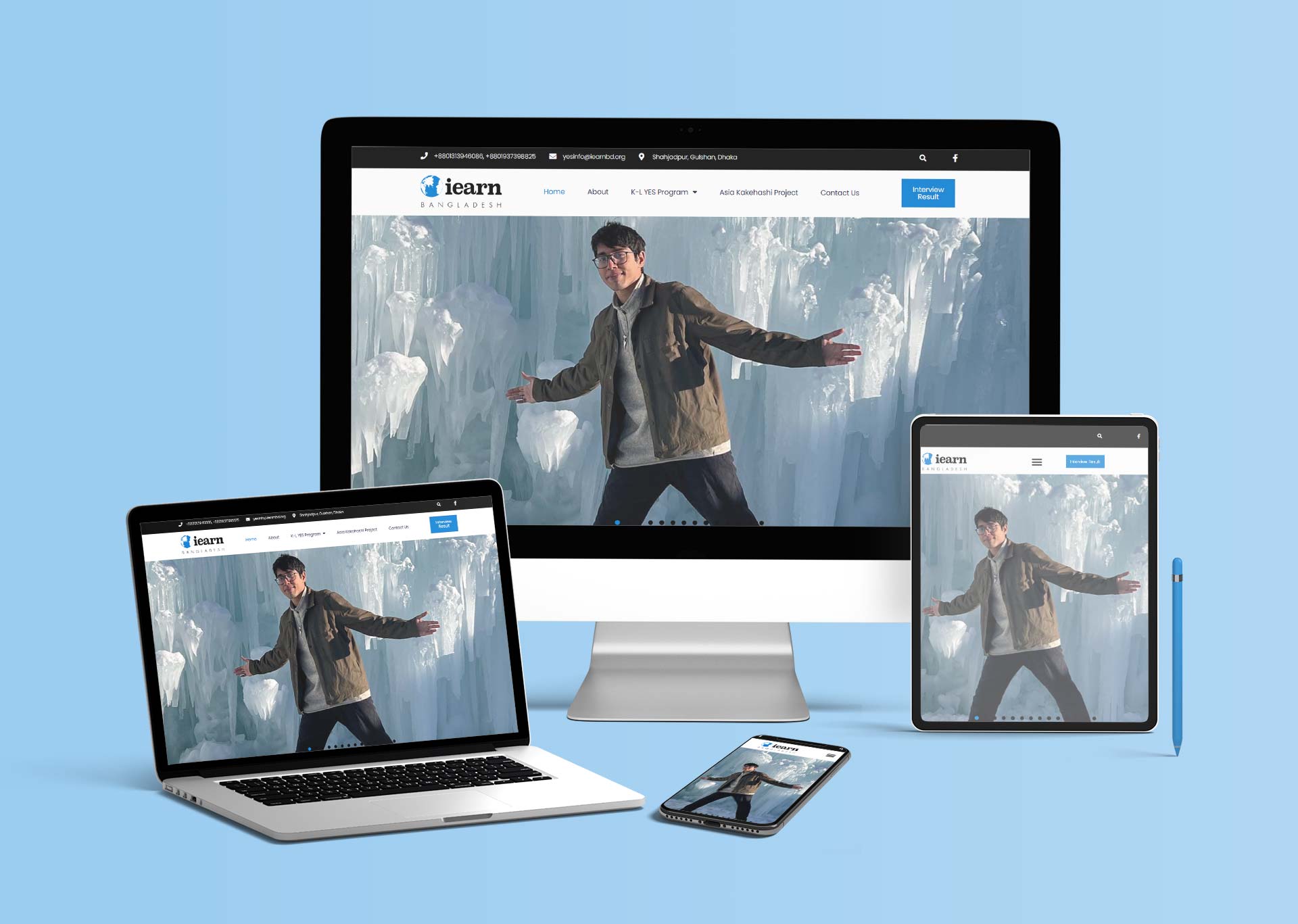 iEarn Bangladesh - elementor page builder